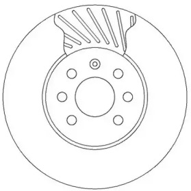 Тормозной диск (JURID: 562315JC)