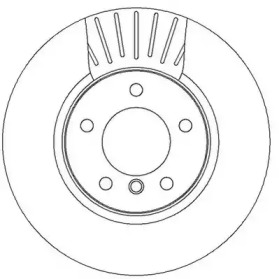 Тормозной диск (JURID: 562320JC)