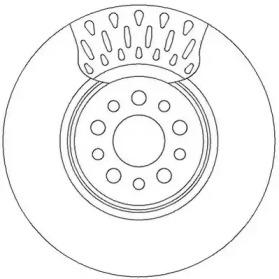 Тормозной диск (JURID: 562394JC)
