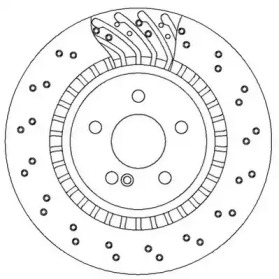 Тормозной диск (JURID: 562400JC)