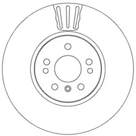 Тормозной диск (JURID: 562403JC)