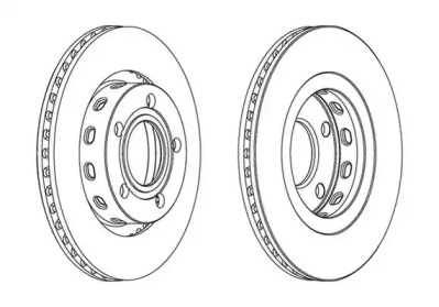 Тормозной диск (JURID: 562176JC)