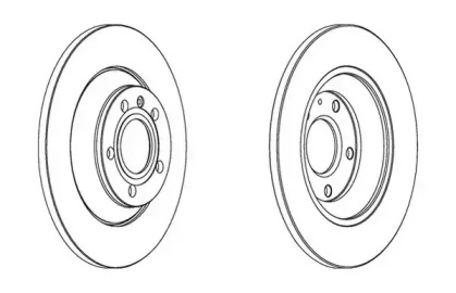 Тормозной диск (JURID: 562504JC)