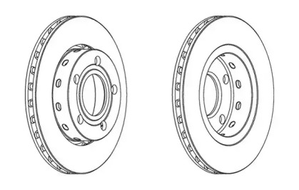 Тормозной диск (JURID: 562516JC)