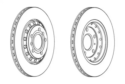 Тормозной диск (JURID: 562518JC)
