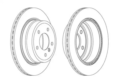 Тормозной диск (JURID: 562718JC)