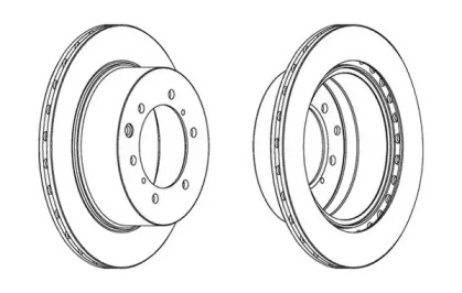 Тормозной диск (JURID: 563073JC)