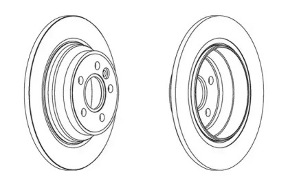 Тормозной диск (JURID: 563079JC)