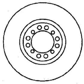 Тормозной диск (JURID: 561157J)