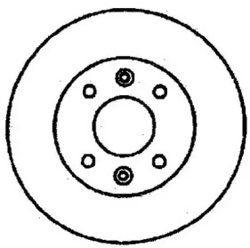 Тормозной диск (JURID: 561160J)