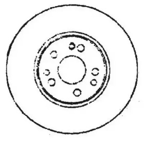 Тормозной диск (JURID: 561571J)