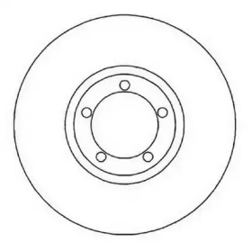 Тормозной диск (JURID: 561624JC)