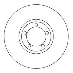 Тормозной диск (JURID: 561625JC)