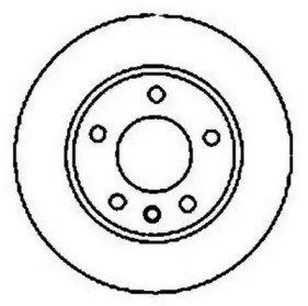 Тормозной диск (JURID: 561631J)