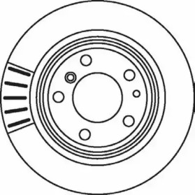 Тормозной диск (JURID: 562008J)