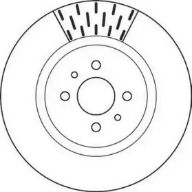 Тормозной диск (JURID: 562108J)