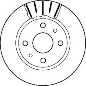 Тормозной диск (JURID: 562122J)