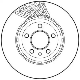 Тормозной диск (JURID: 562616JC)