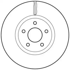 Тормозной диск (JURID: 562624JC)