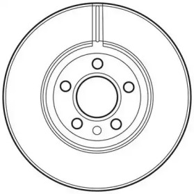 Тормозной диск (JURID: 562626JC)