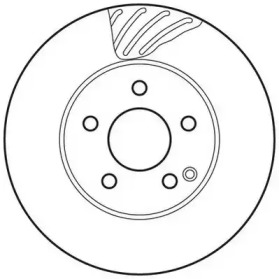 Тормозной диск (JURID: 562627JC)