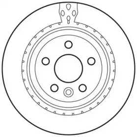 Тормозной диск (JURID: 562650JC)