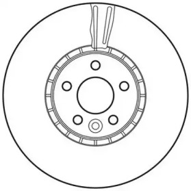 Тормозной диск (JURID: 562672JC)