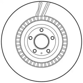 Тормозной диск (JURID: 562696JC)