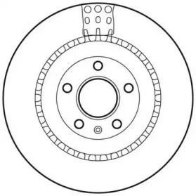 Тормозной диск (JURID: 562735JC)