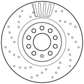 Тормозной диск (JURID: 562750JC)