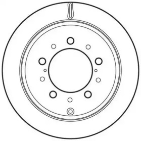 Тормозной диск (JURID: 562761JC)