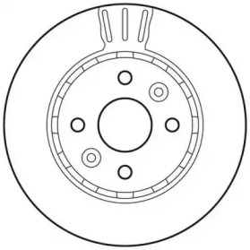 Тормозной диск (JURID: 562787JC)