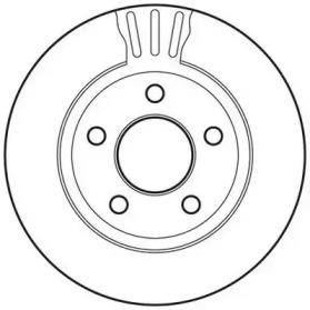 Тормозной диск (JURID: 562802JC)