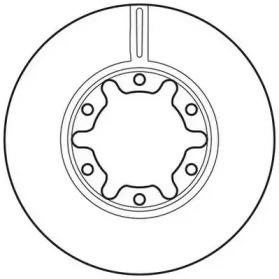 Тормозной диск (JURID: 562809JC)