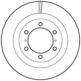 Тормозной диск (JURID: 562828JC)