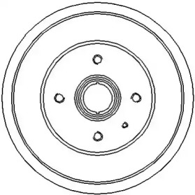 Тормозный барабан (JURID: 329023J)