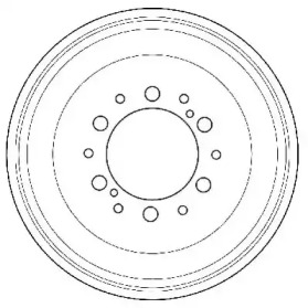 Тормозный барабан (JURID: 329091J)