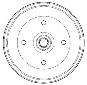 Тормозный барабан (JURID: 329124J)