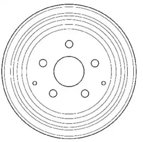Тормозный барабан (JURID: 329131J)