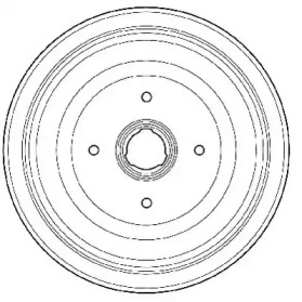 Тормозный барабан (JURID: 329133J)