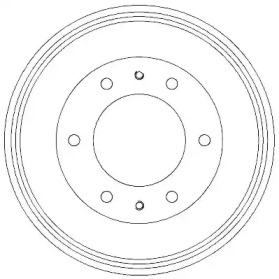Тормозный барабан (JURID: 329269J)