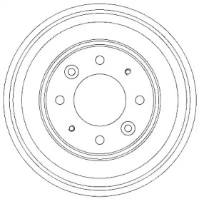 Тормозный барабан (JURID: 329335J)