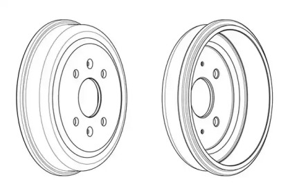 Тормозный барабан (JURID: 329787J)