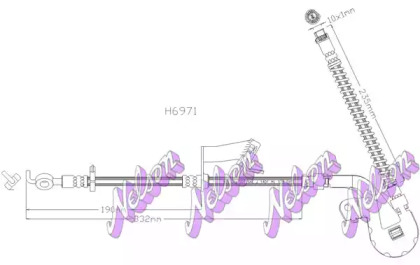 Шлангопровод (BROVEX-NELSON: H6971)