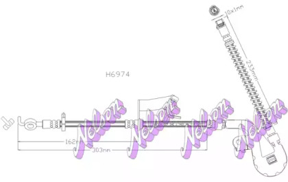 Шлангопровод (BROVEX-NELSON: H6974)