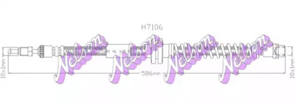Шлангопровод (BROVEX-NELSON: H7106)