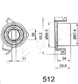 Натяжитель (JAPKO: 45512)