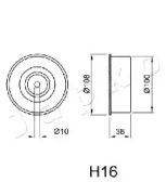 Натяжитель (JAPKO: 45H16)