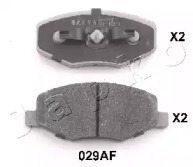 Комплект тормозных колодок (JAPKO: 50029)