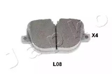 Комплект тормозных колодок (JAPKO: 51L08)